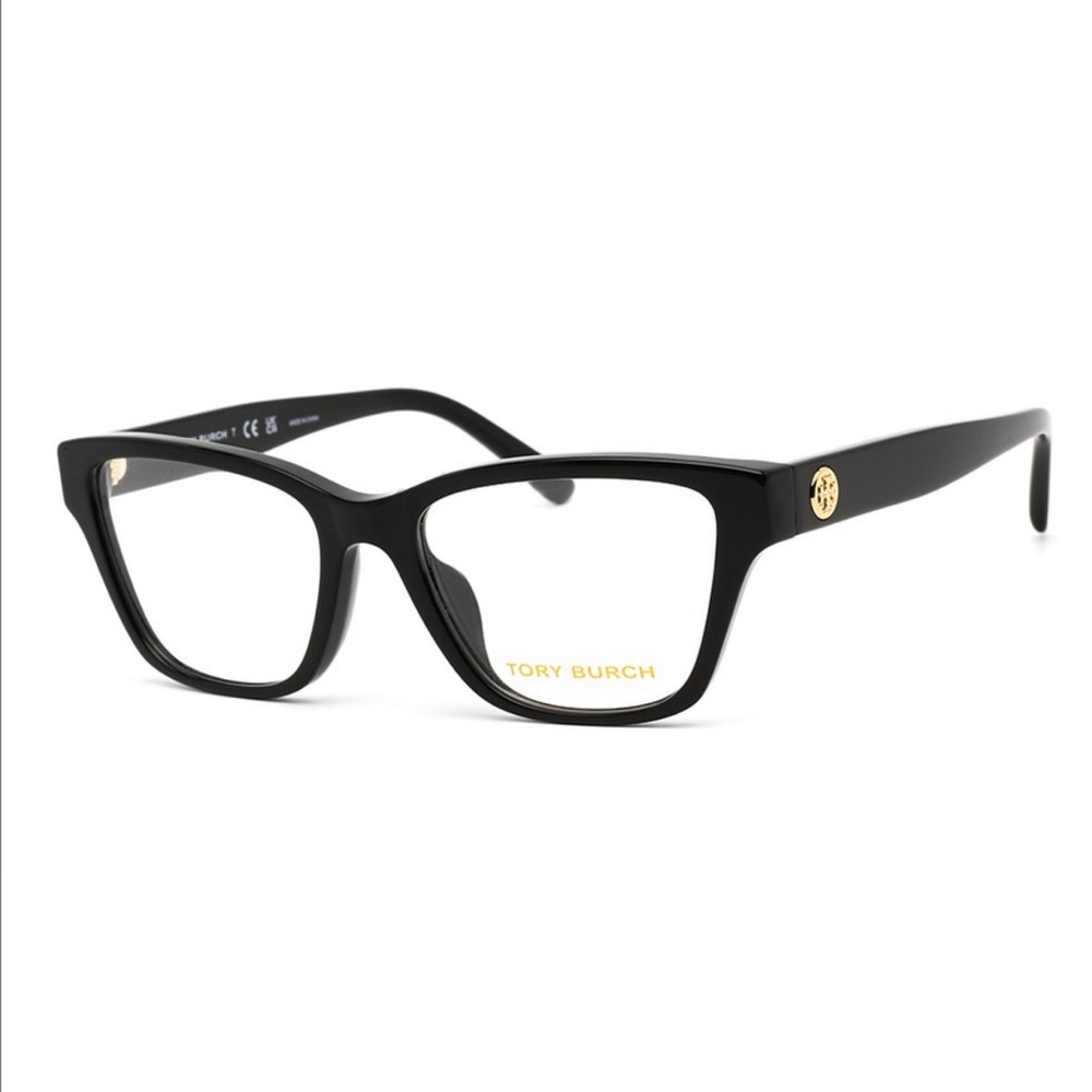 Tory Burch Black Square Eyeglasses | 51 MM LENS | NIP